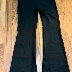 Elegant Black Women's Flared Pants